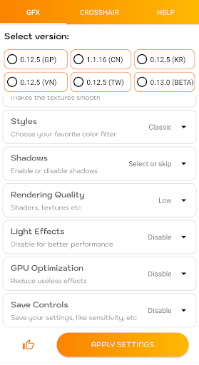 اسکرین شات 2 برنامه GFX Tool Pro - Game Booster