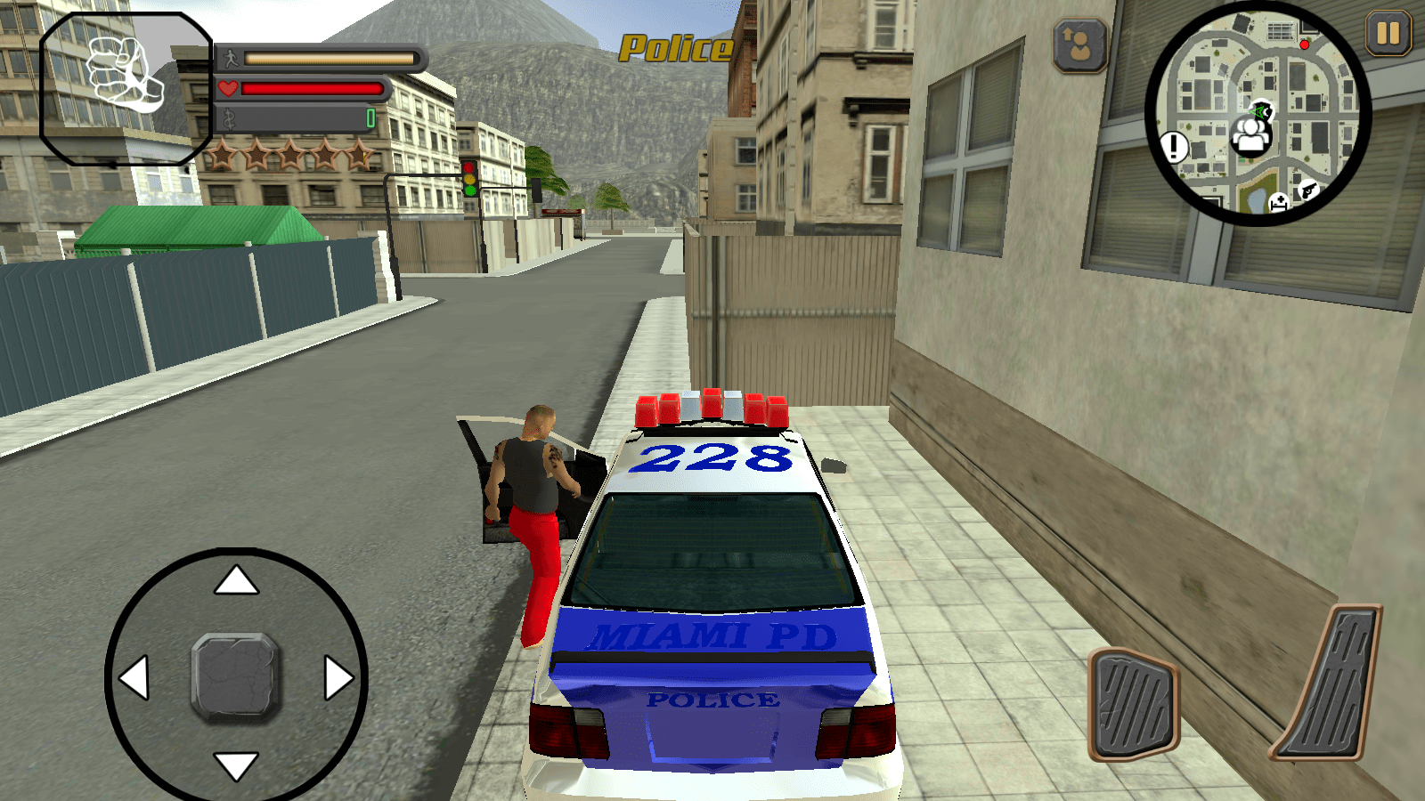 اسکرین شات 4 بازی Mafia Crime Hero Street Thug