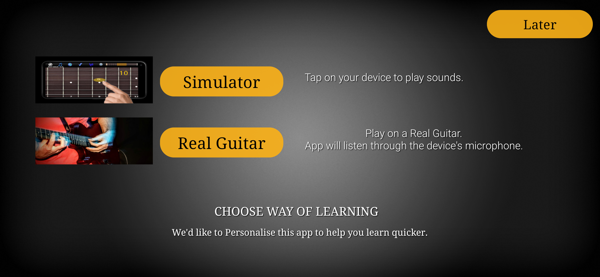 اسکرین شات 7 برنامه Guitar Scales & Chords
