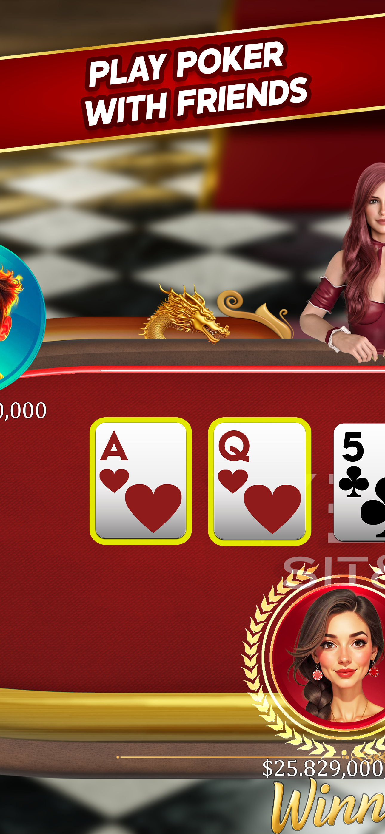 اسکرین شات 3 بازی Velo Poker: Texas Holdem Game