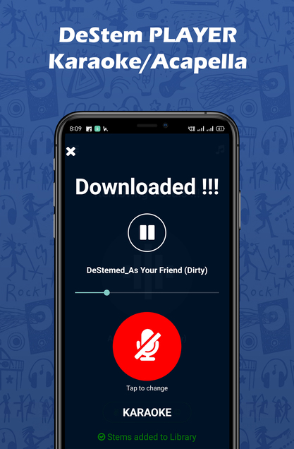اسکرین شات 4 برنامه AI Vocal Remover Karaoke Maker
