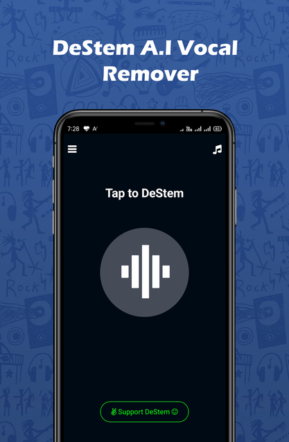 اسکرین شات 1 برنامه AI Vocal Remover Karaoke Maker