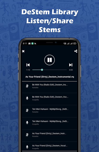 اسکرین شات 6 برنامه AI Vocal Remover Karaoke Maker