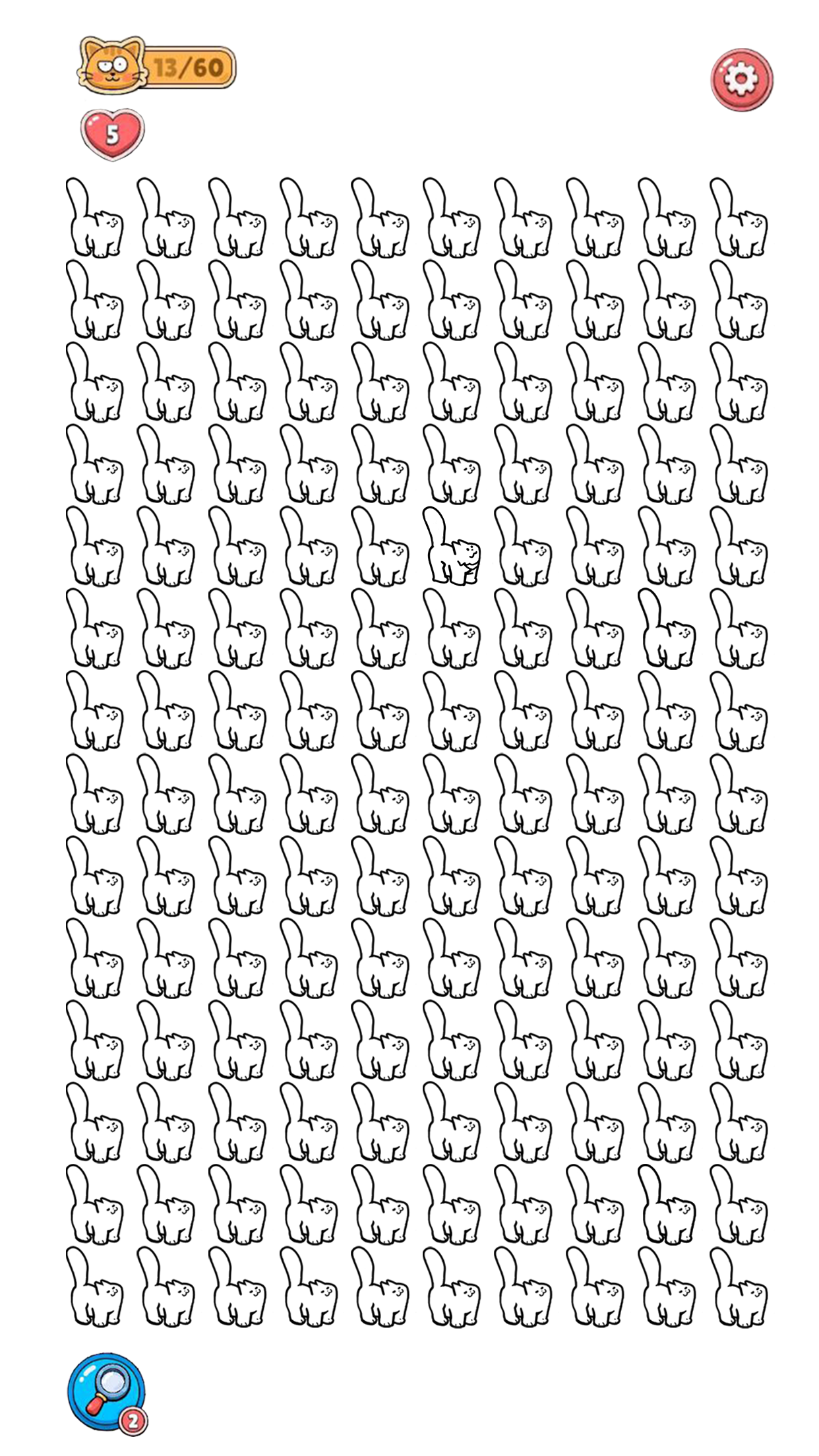 اسکرین شات 2 بازی Find The Cat