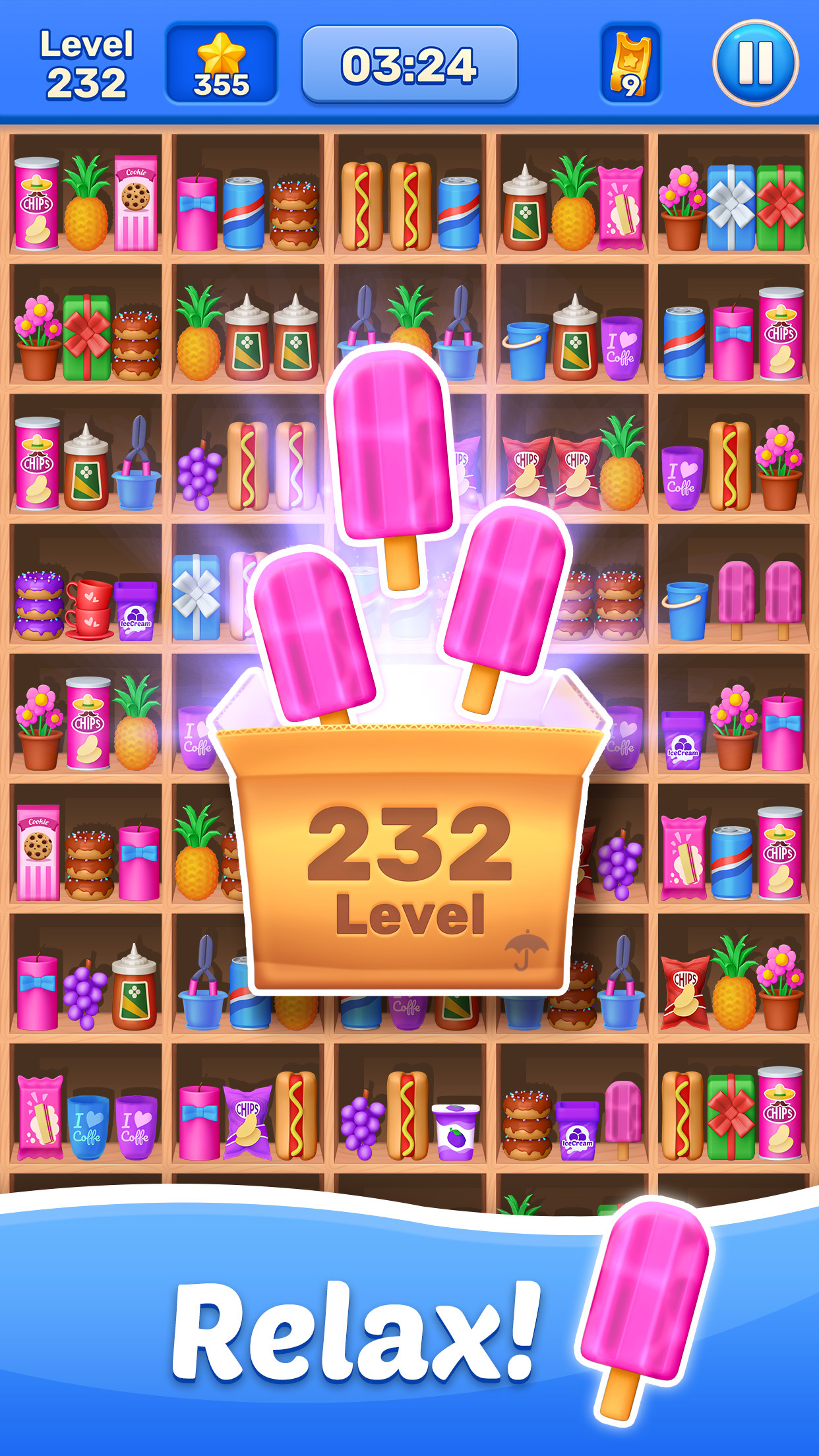 اسکرین شات 2 بازی Goods Sorting Game