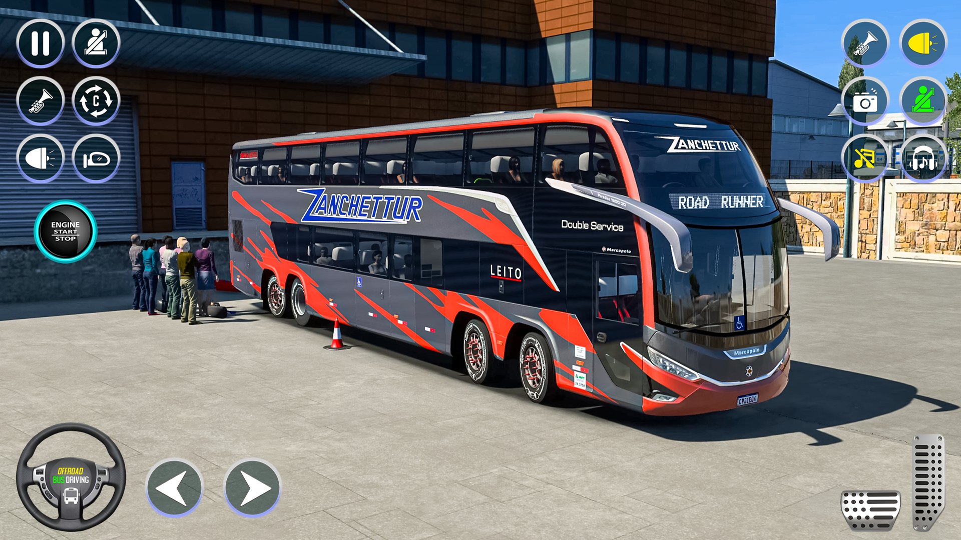 اسکرین شات 1 بازی Coach Bus Game Simulator 3D