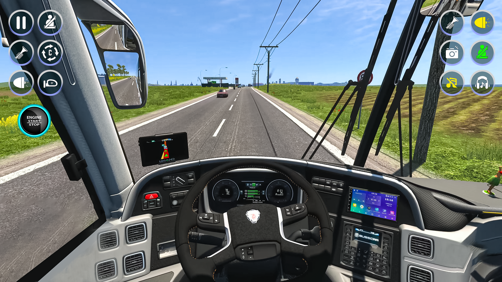 اسکرین شات 4 بازی Coach Bus Game Simulator 3D