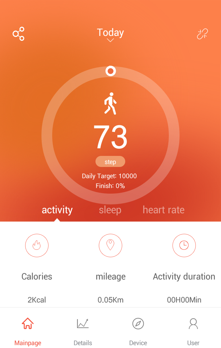 اسکرین شات 1 برنامه VeryFitPro