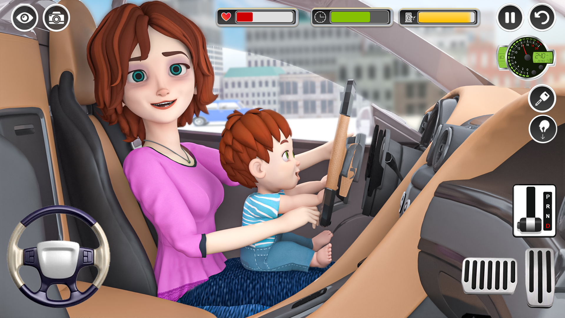 اسکرین شات 3 بازی Twins Mother Simulator Game 3D