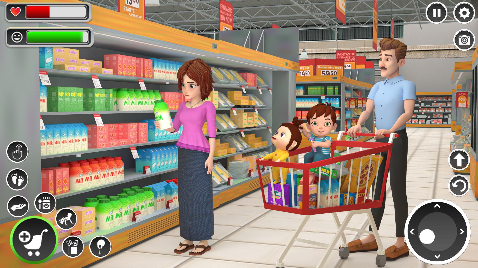 اسکرین شات 2 بازی Twins Mother Simulator Game 3D