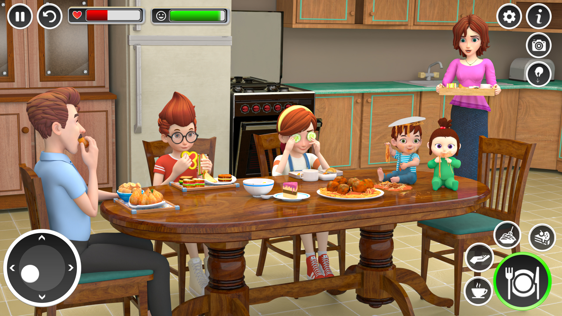 اسکرین شات 4 بازی Twins Mother Simulator Game 3D