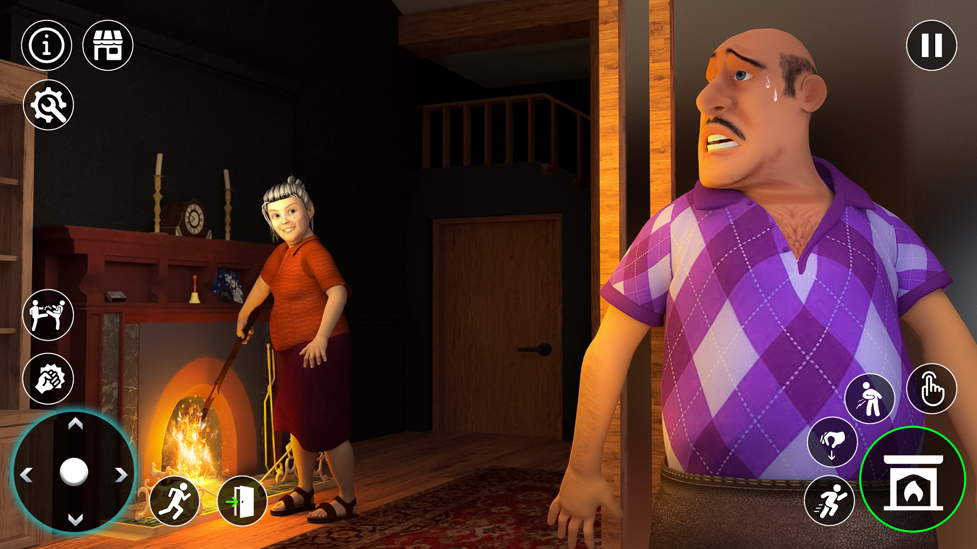 اسکرین شات 4 بازی Scary Wife Game Family Sim 3D