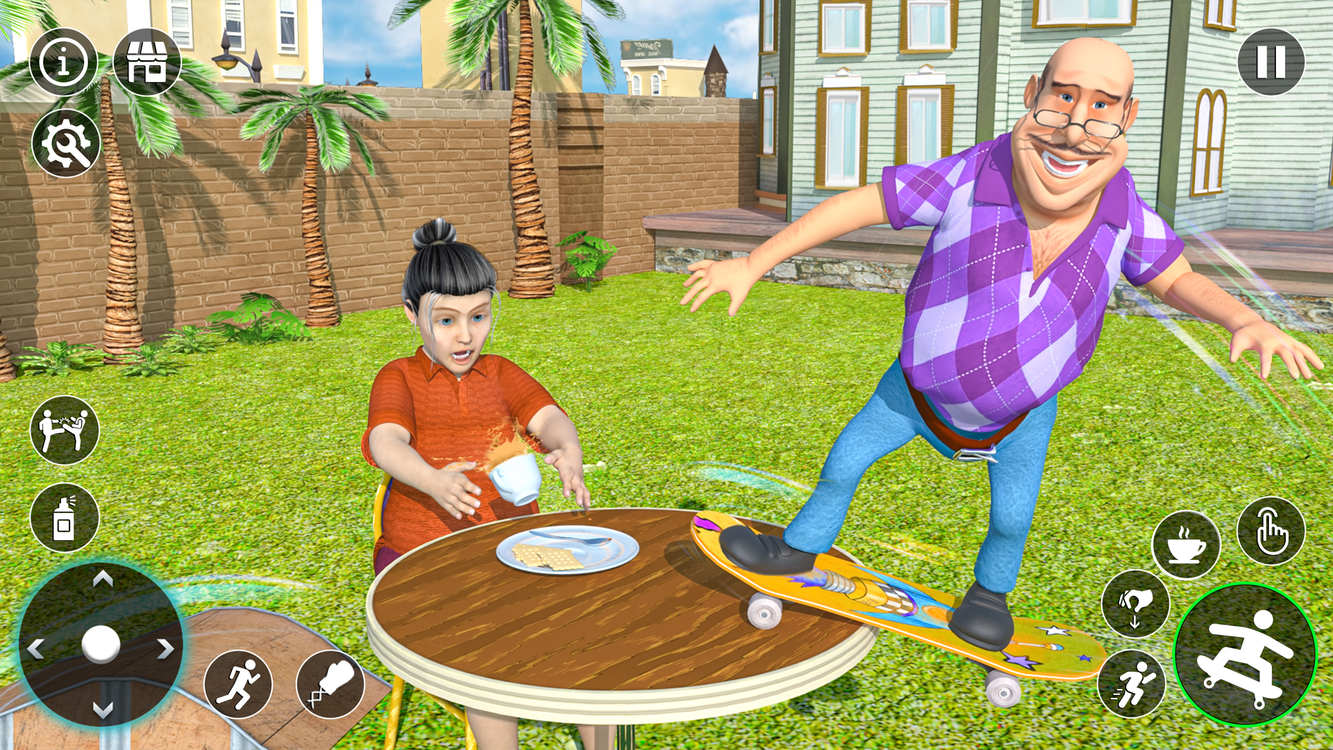 اسکرین شات 3 بازی Scary Wife Game Family Sim 3D