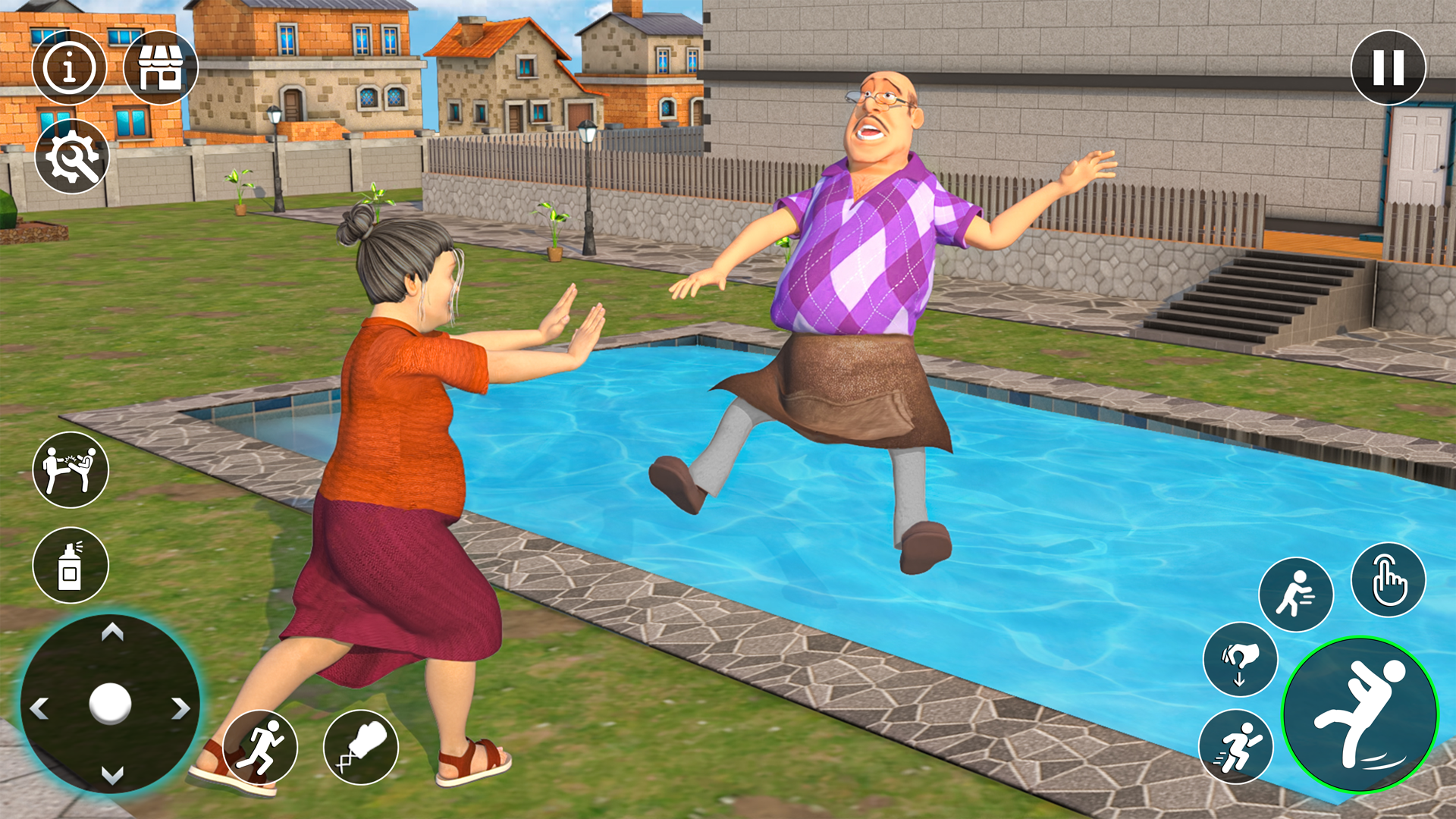 اسکرین شات 1 بازی Scary Wife Game Family Sim 3D