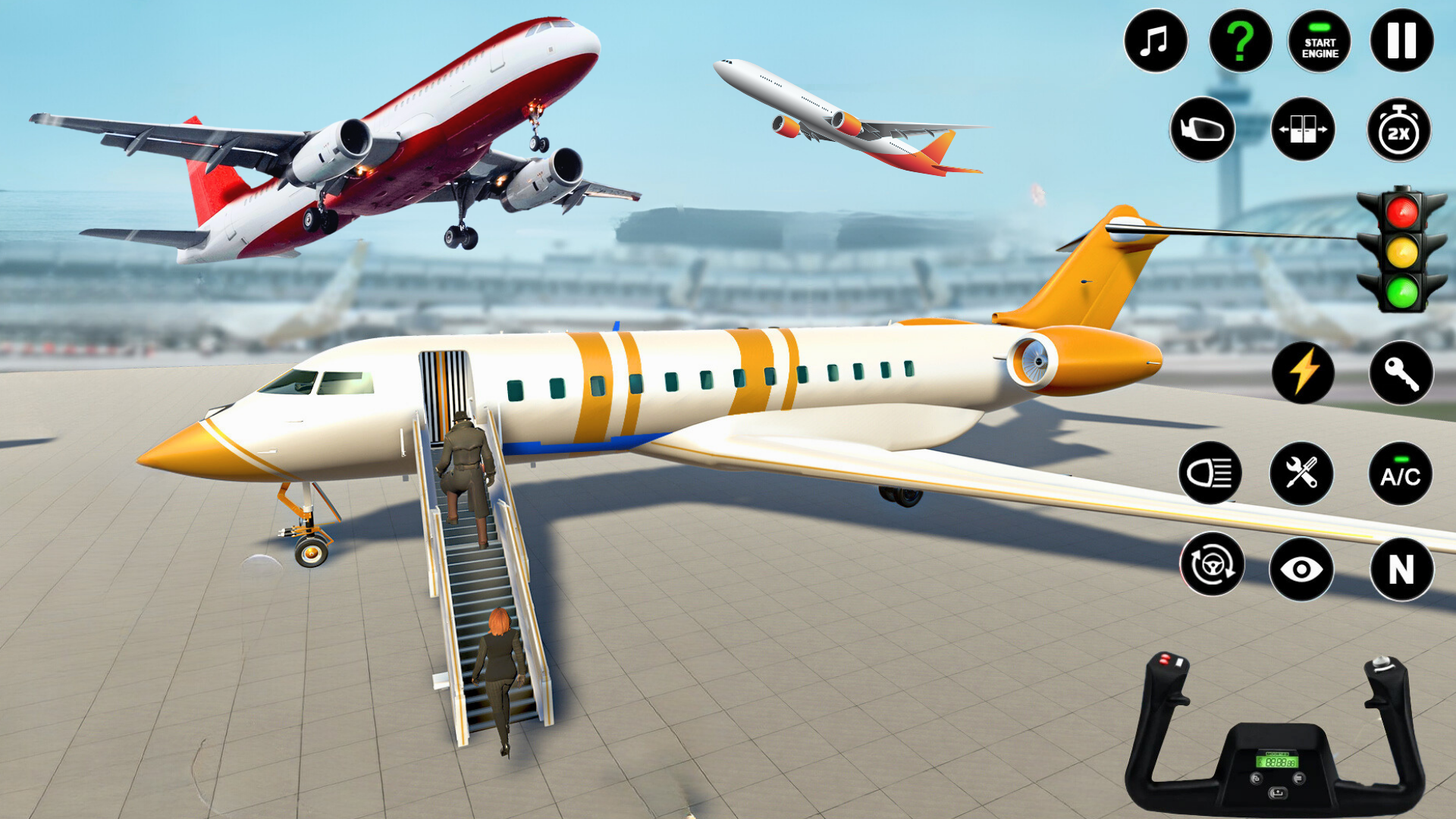 اسکرین شات 1 بازی Plane Simulator Flight Pilot