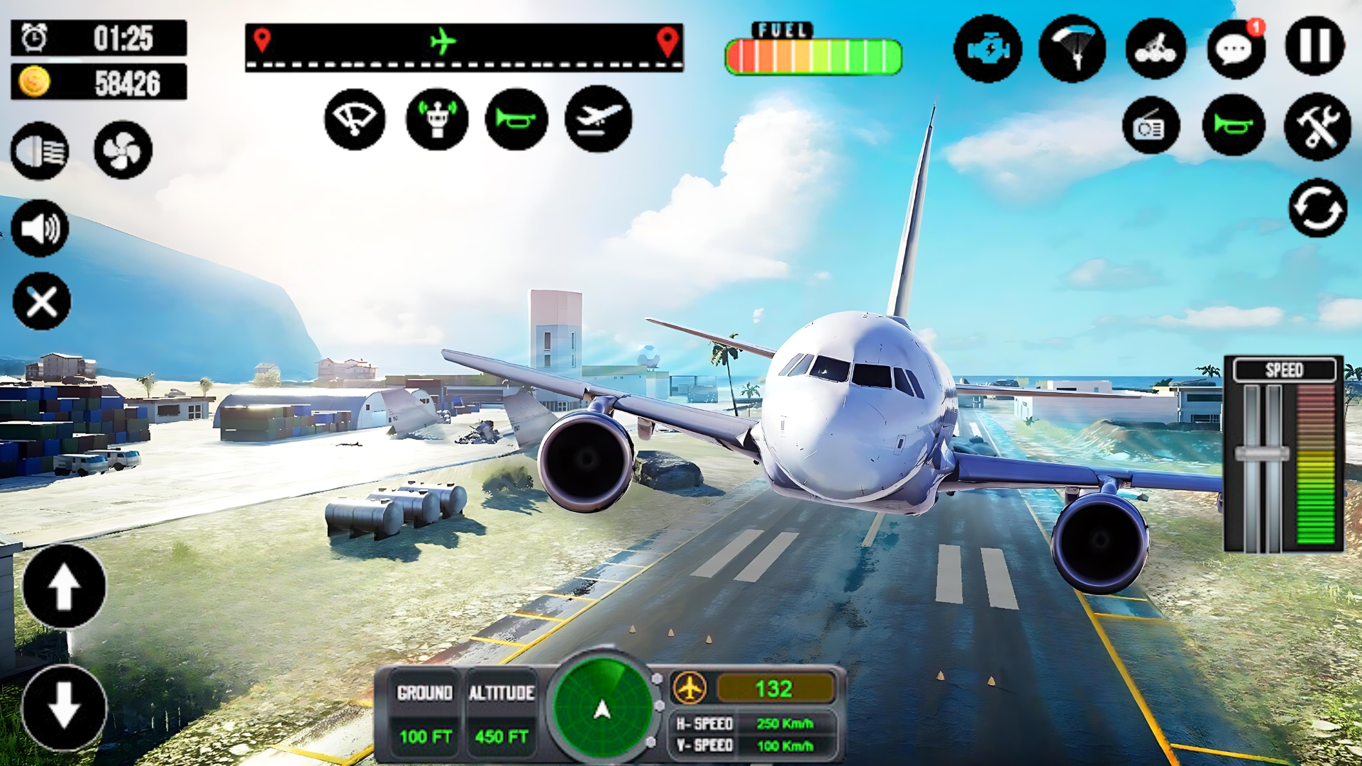 اسکرین شات 4 بازی Plane Simulator Flight Pilot