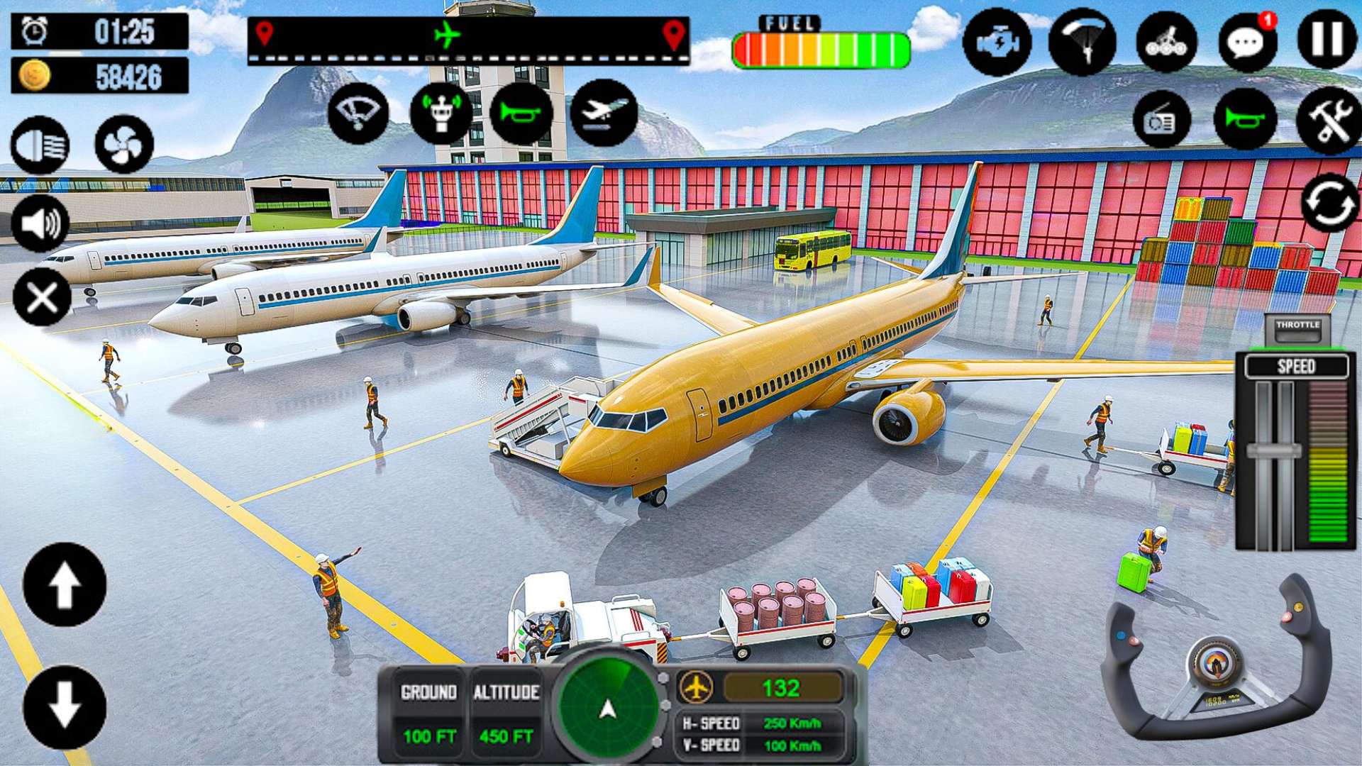 اسکرین شات 5 بازی Plane Simulator Flight Pilot