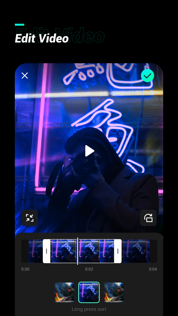 اسکرین شات 4 برنامه Glitch Video Effect