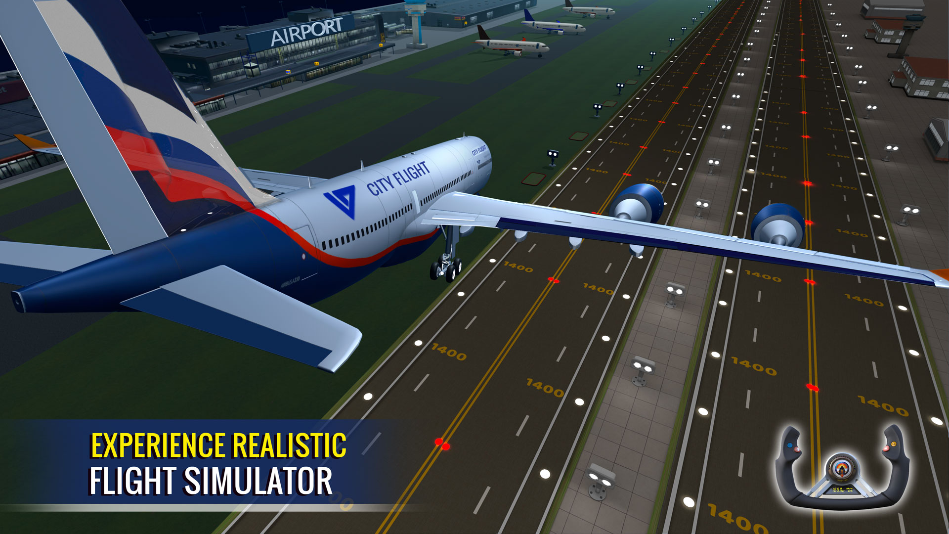 اسکرین شات 3 بازی Flight Simulator: Plane Games