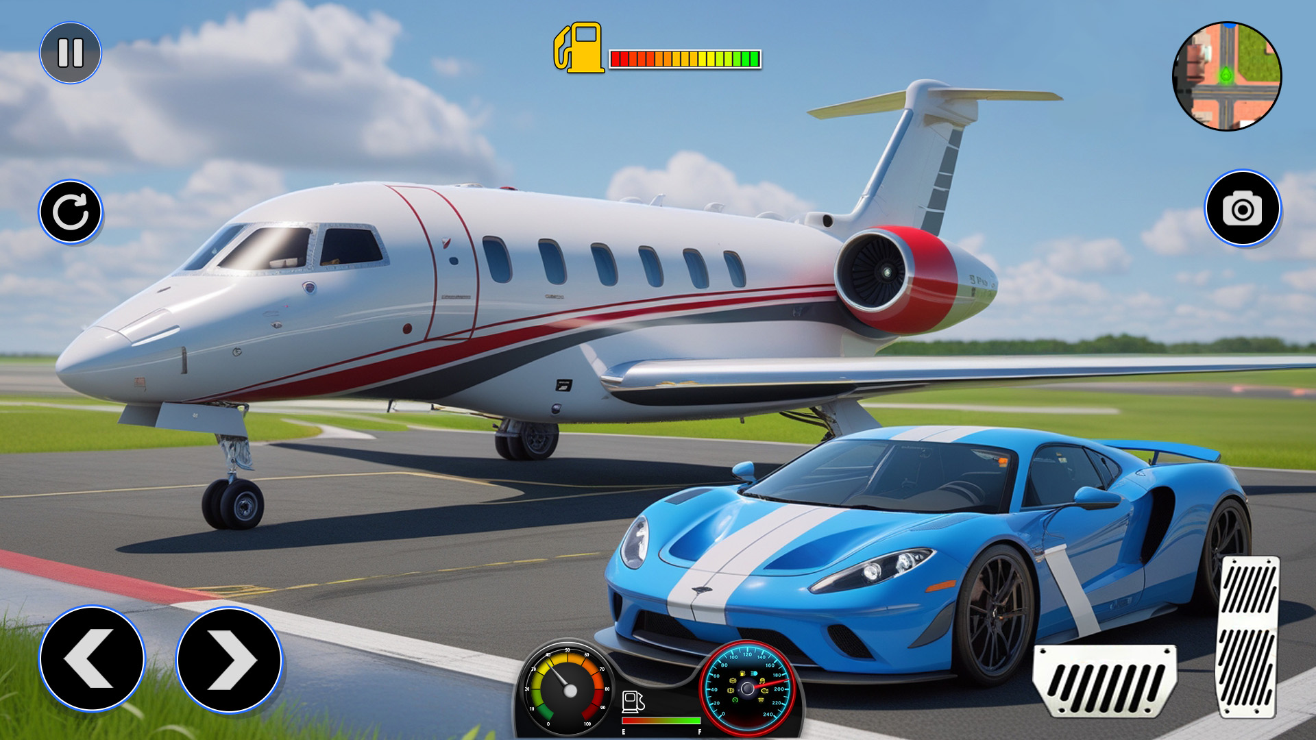 اسکرین شات 5 بازی Airplane Pilot Car Transporter