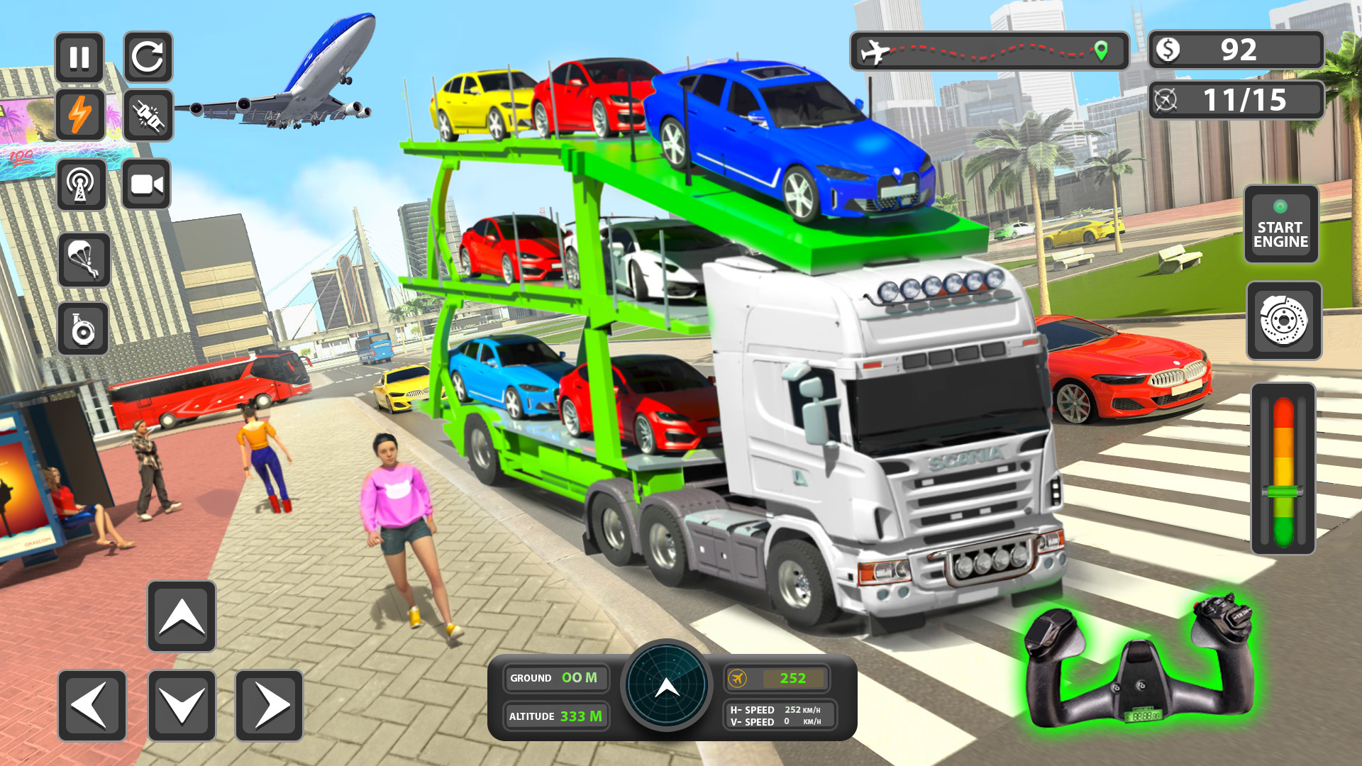 اسکرین شات 8 بازی Airplane Pilot Car Transporter