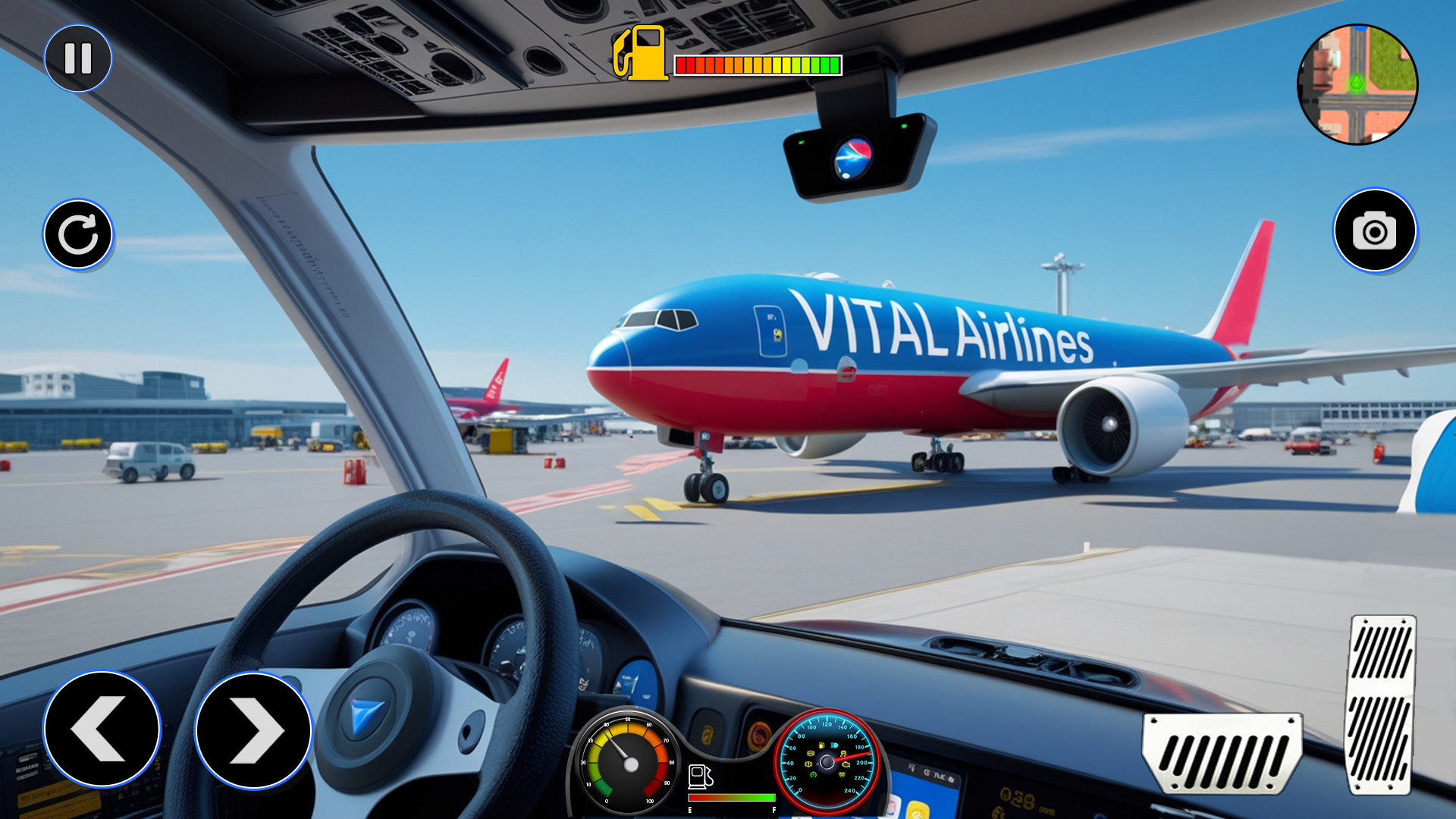 اسکرین شات 3 بازی Airplane Pilot Car Transporter