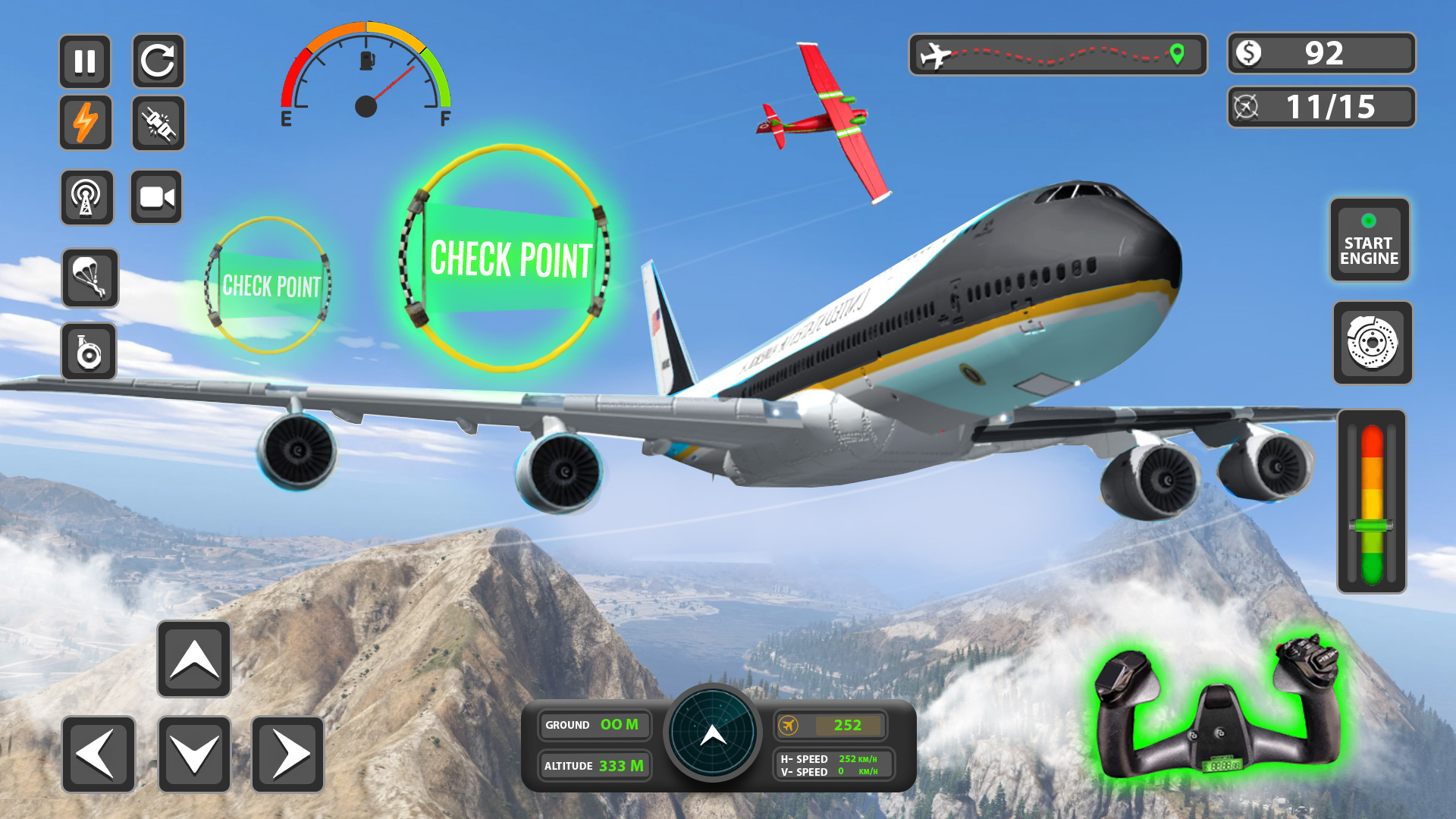 اسکرین شات 1 بازی Airplane Pilot Car Transporter