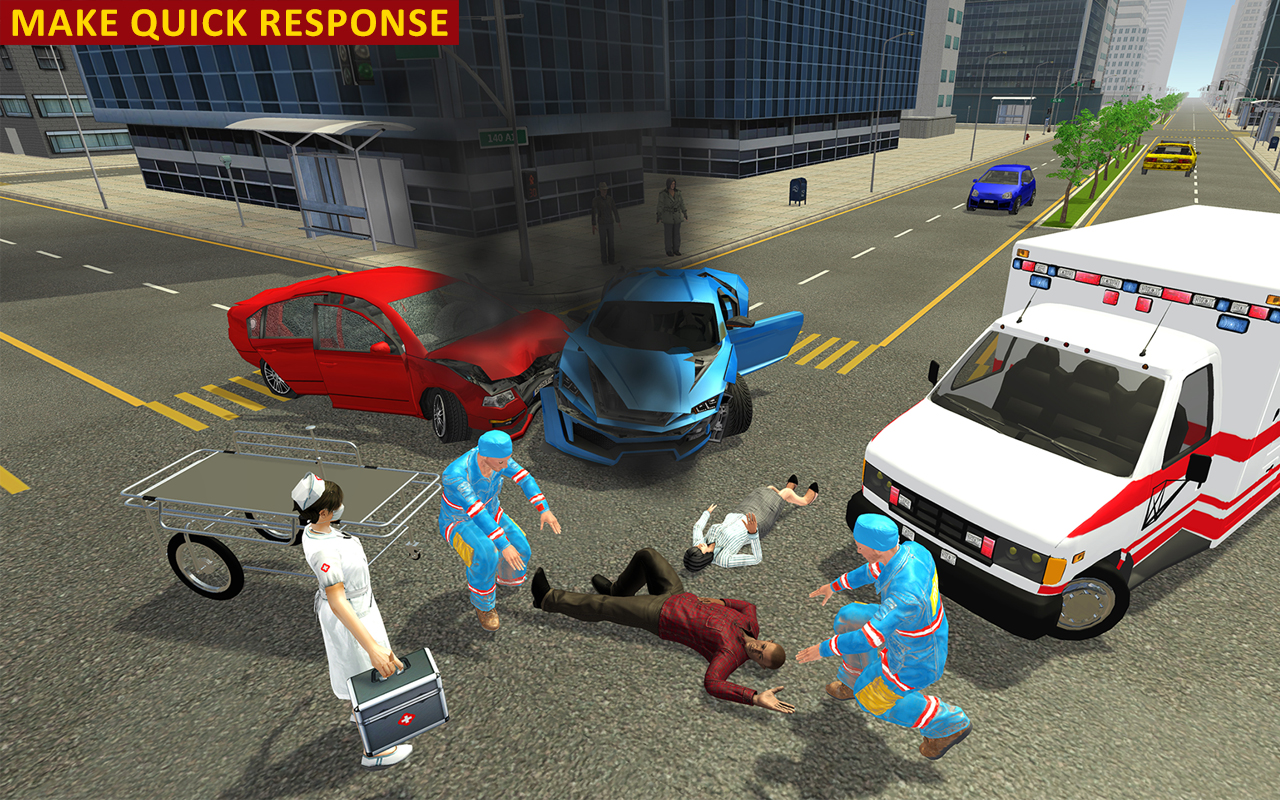 اسکرین شات 4 بازی Fire Truck Driving Simulator