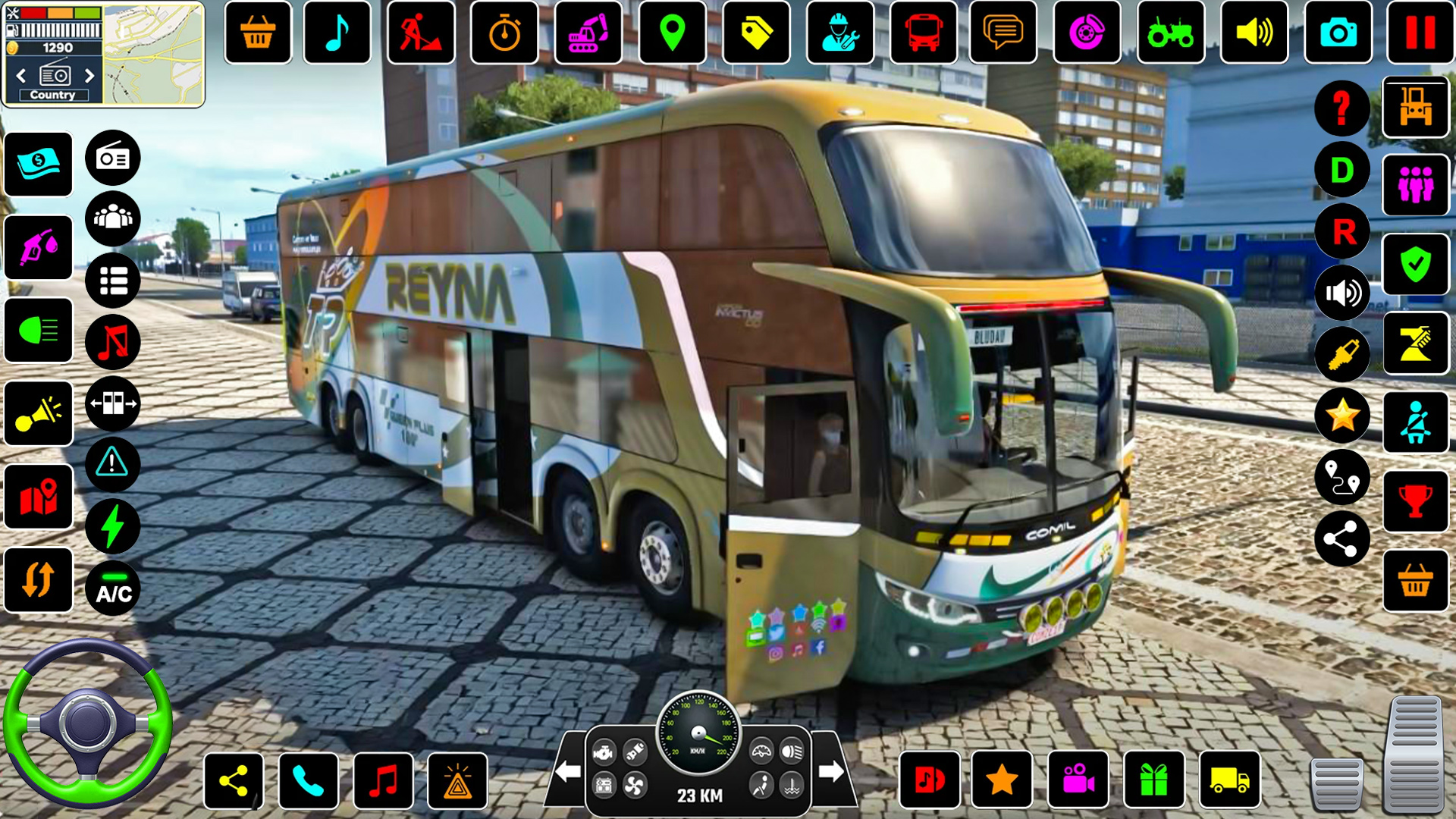 اسکرین شات 3 بازی Euro City Bus Games Simulator
