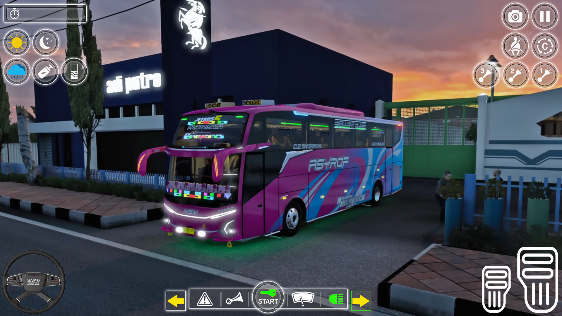 اسکرین شات 7 بازی Euro City Bus Games Simulator