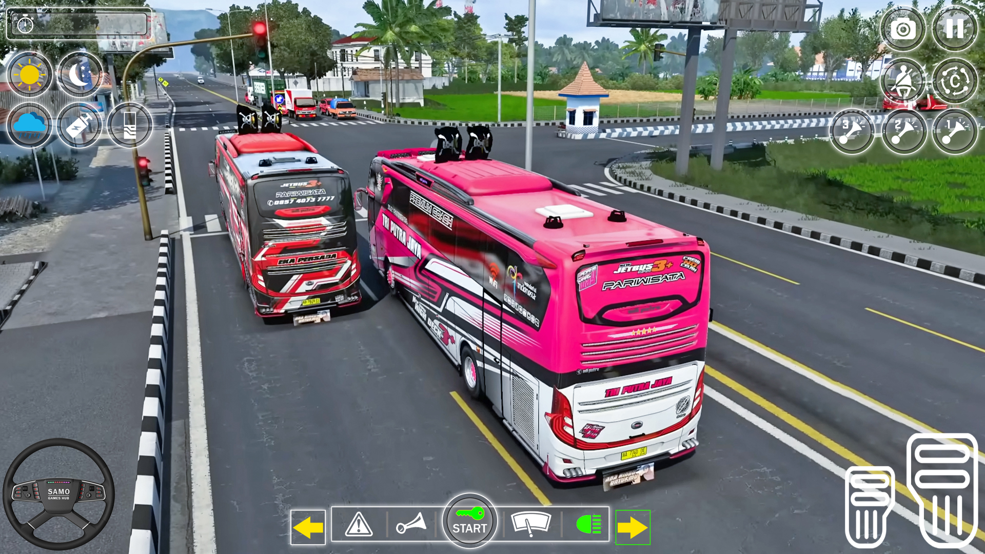 اسکرین شات 3 بازی Euro City Bus Games Simulator