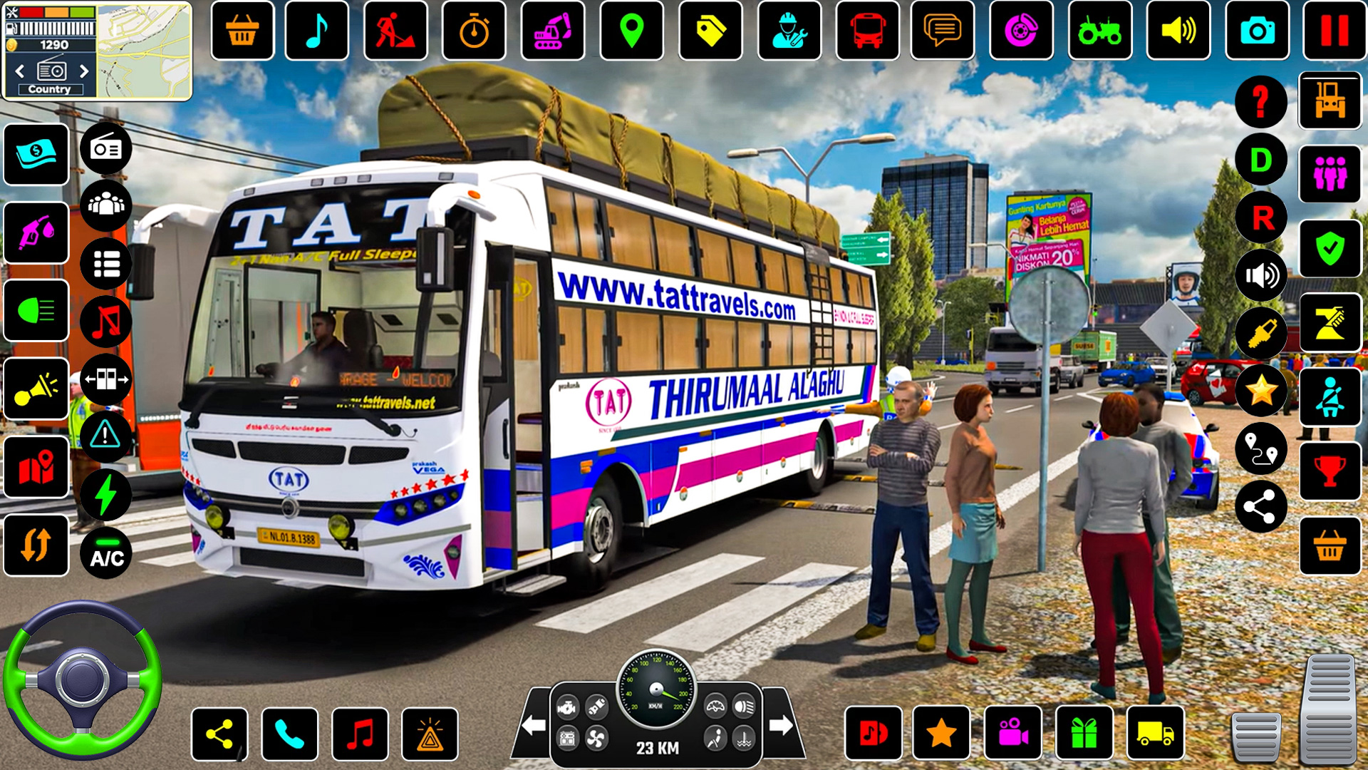 اسکرین شات 1 بازی Euro City Bus Games Simulator