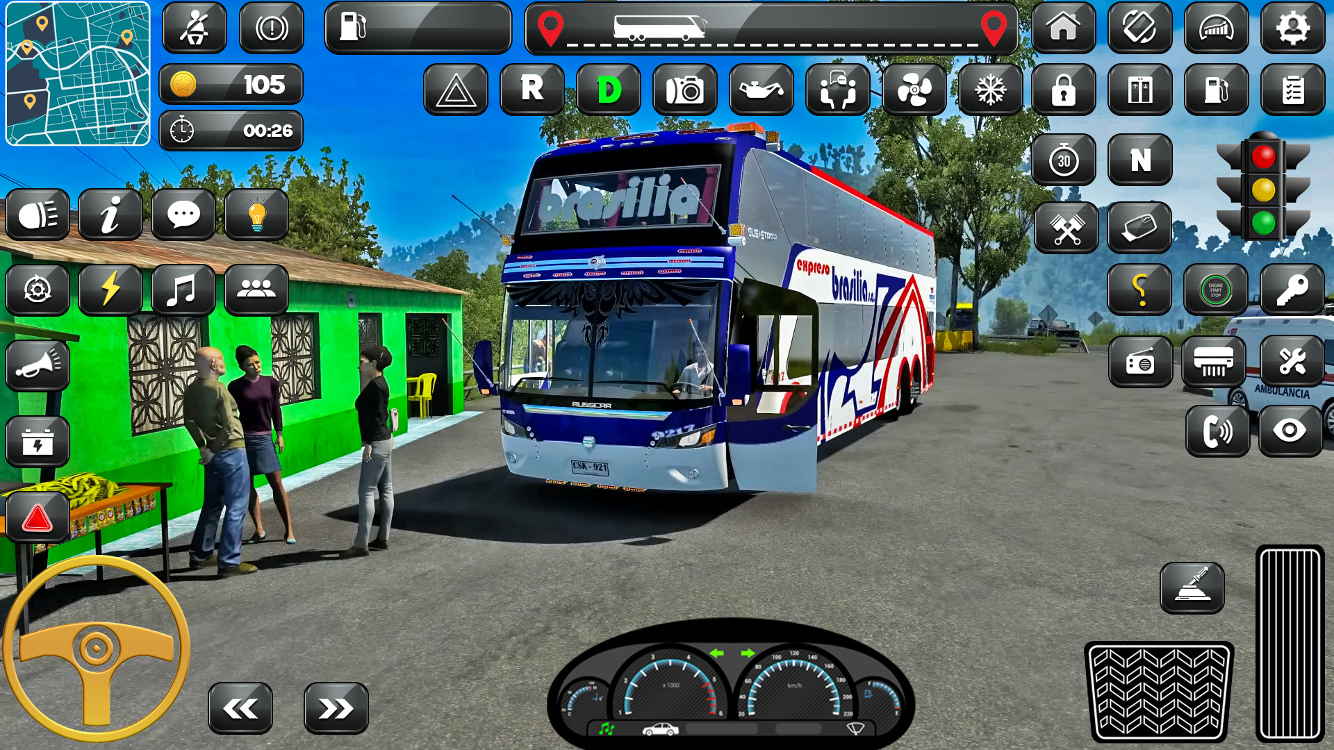 اسکرین شات 2 بازی Euro City Bus Games Simulator