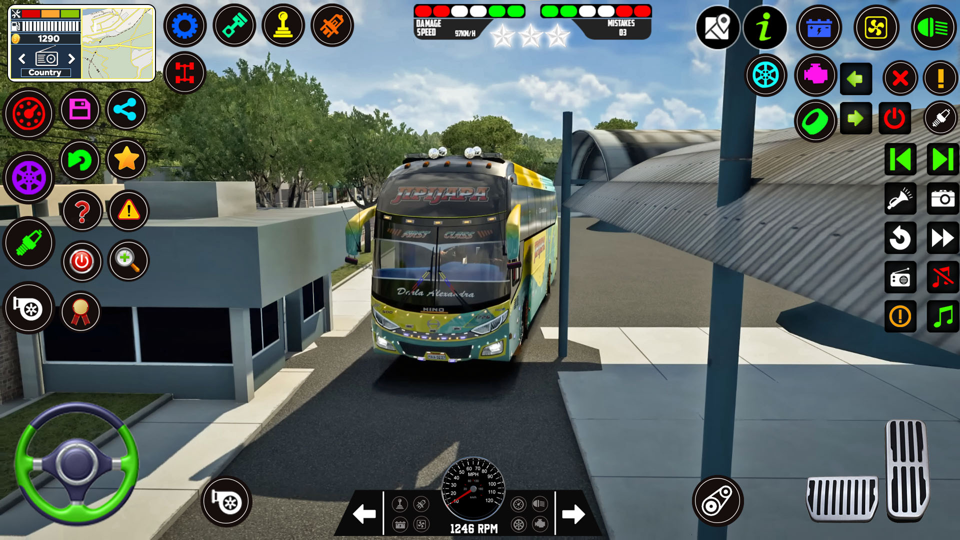 اسکرین شات 5 بازی Euro City Bus Games Simulator
