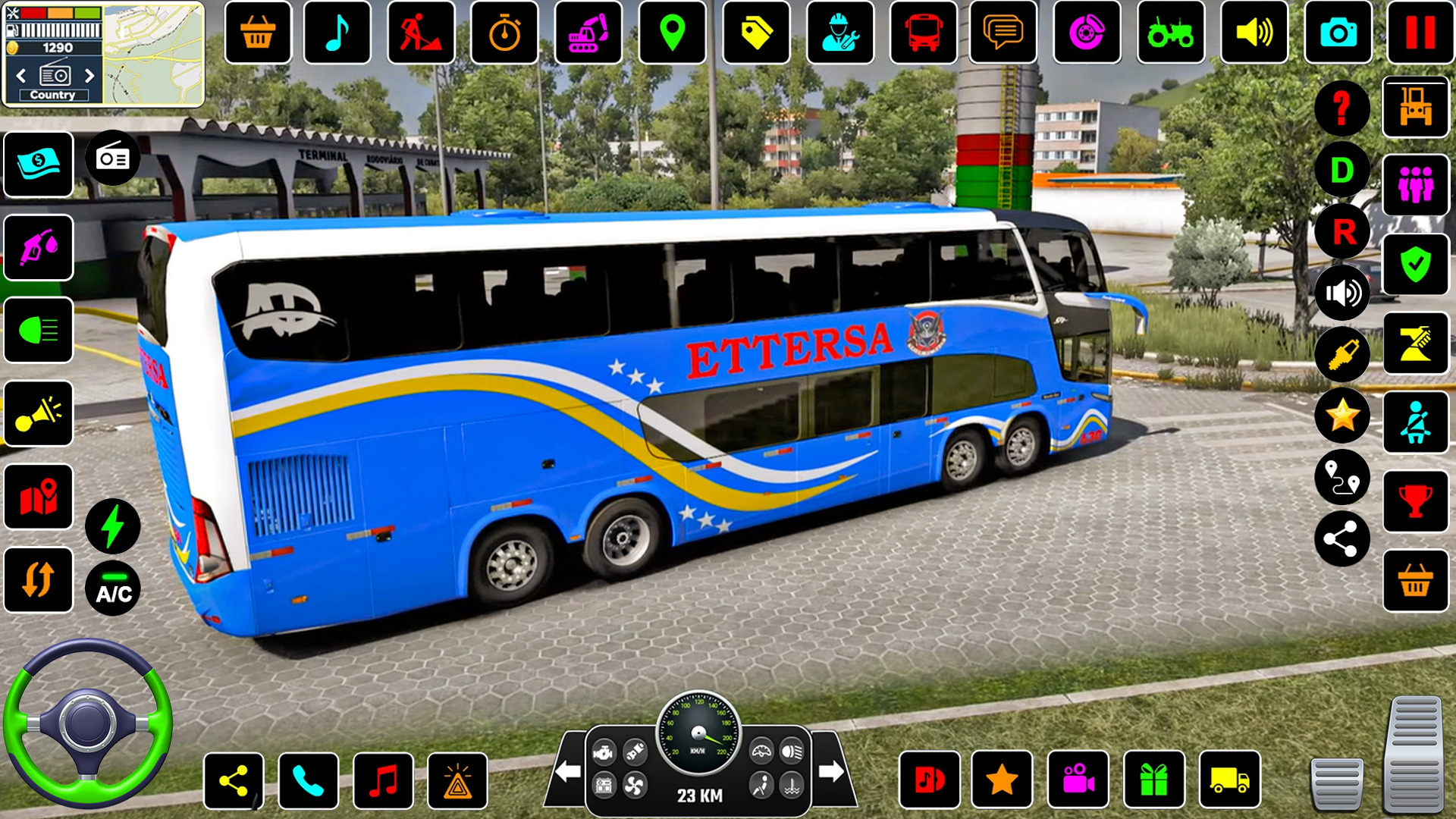 اسکرین شات 6 بازی Euro City Bus Games Simulator