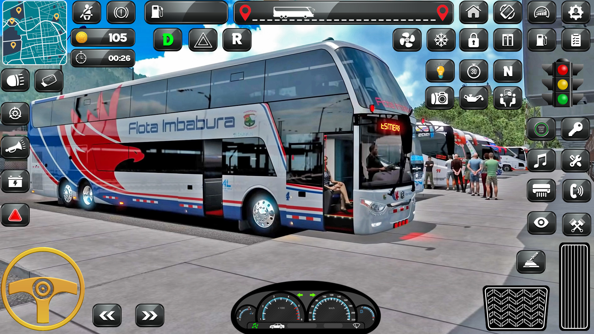 اسکرین شات 6 بازی Euro City Bus Games Simulator