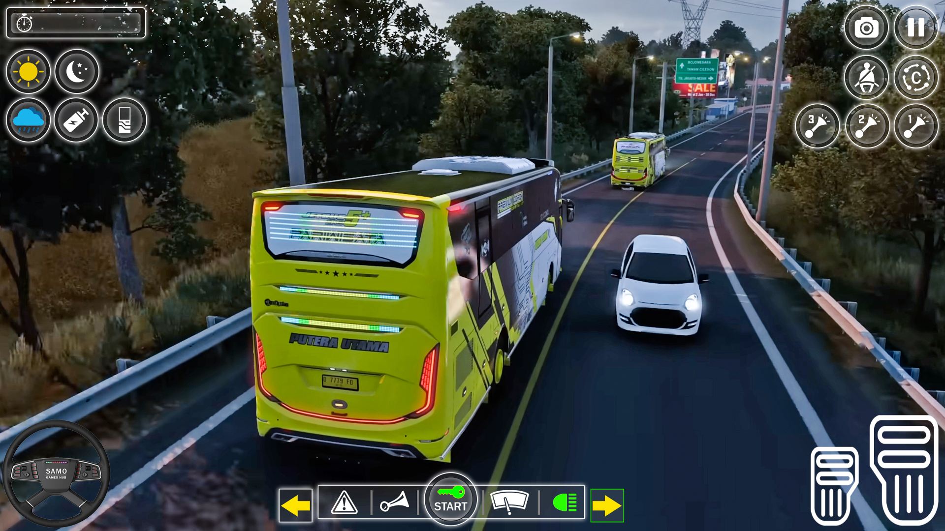 اسکرین شات 6 بازی Euro City Bus Games Simulator