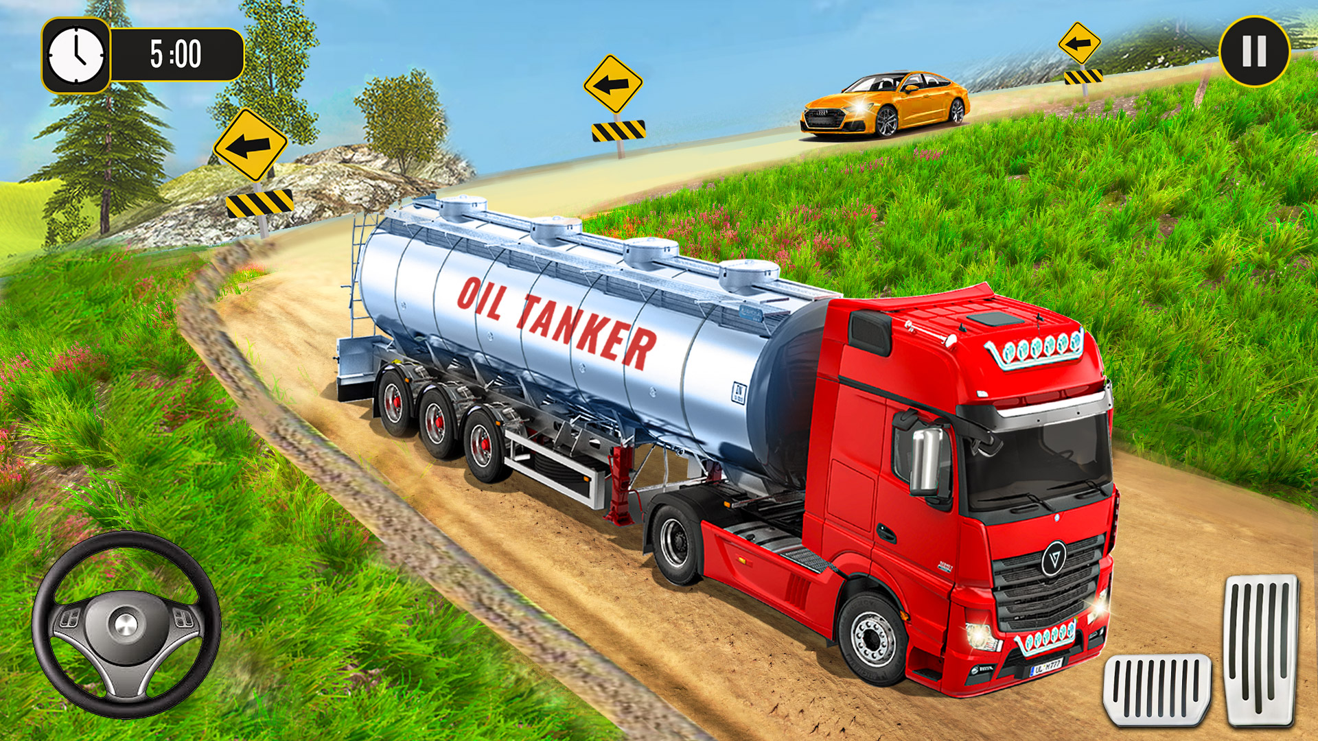 اسکرین شات 3 بازی Heavy Oil Tanker Truck Games