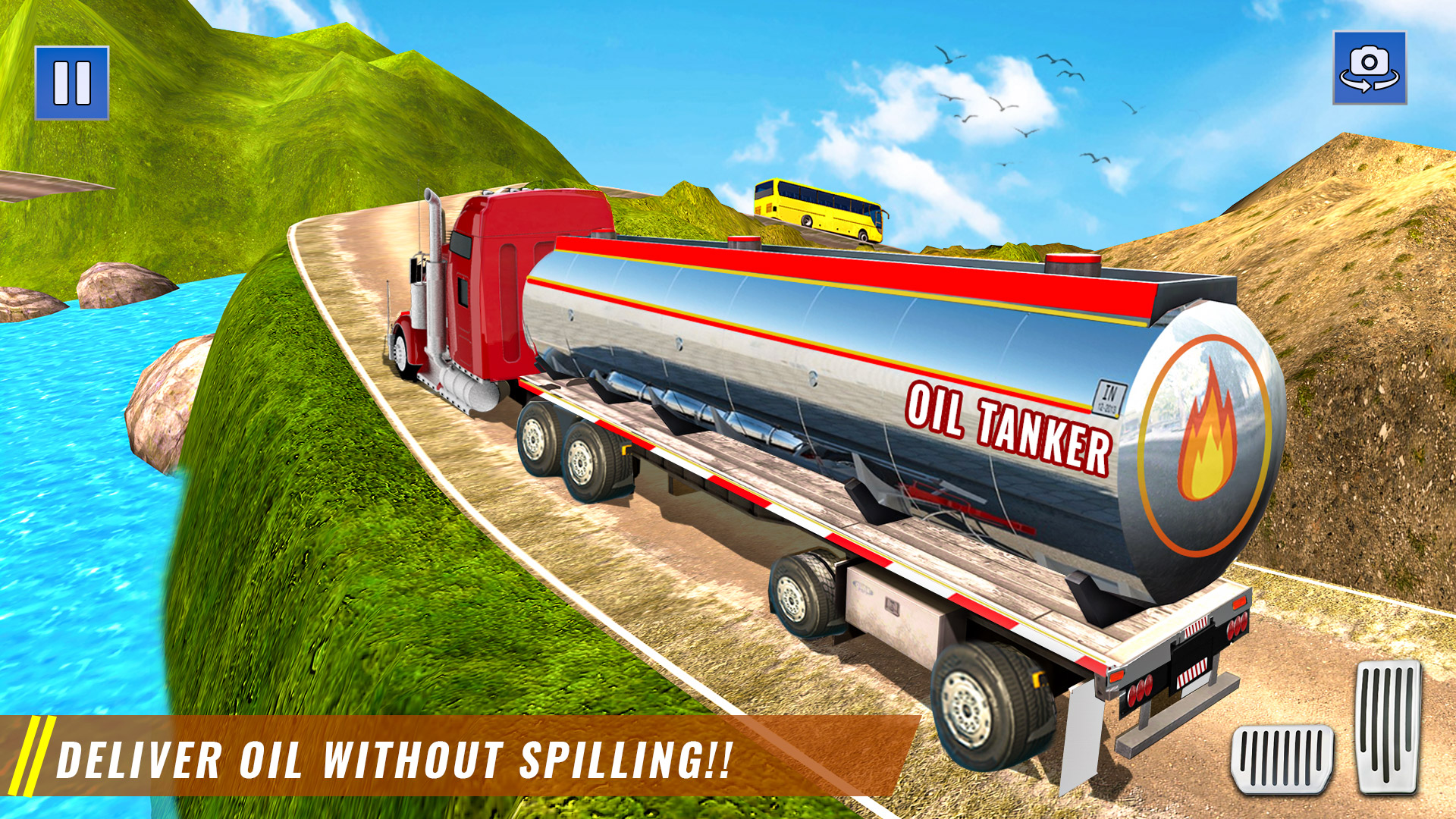اسکرین شات 5 بازی Heavy Oil Tanker Truck Games