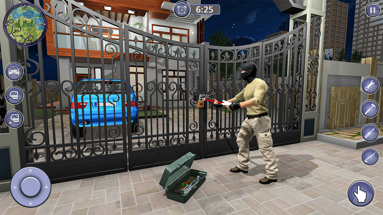 اسکرین شات 1 بازی Car Thief Simulator Games 3D