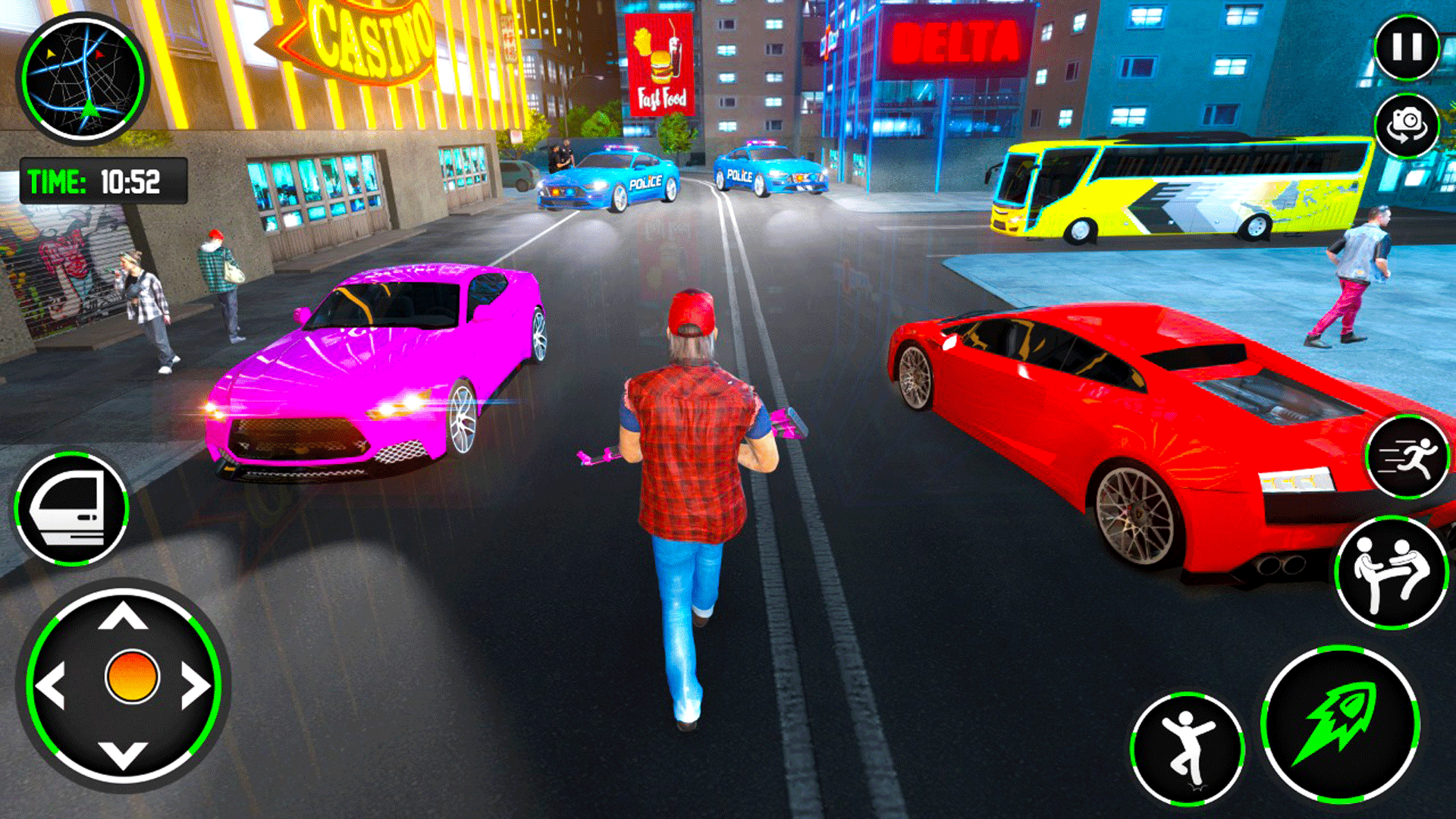 اسکرین شات 4 برنامه Gangster Crime Mafia Vegas 2