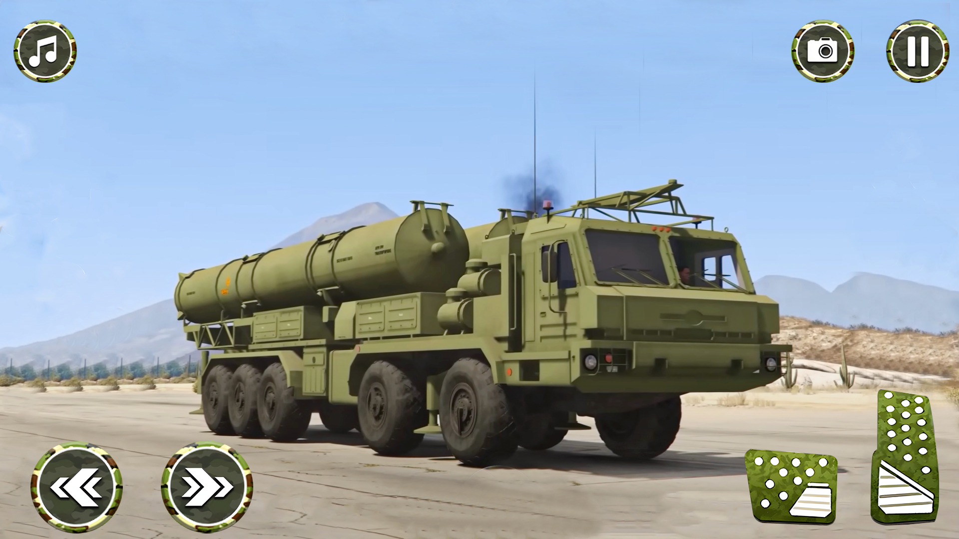 اسکرین شات 4 بازی US Army Truck Sim Vehicles