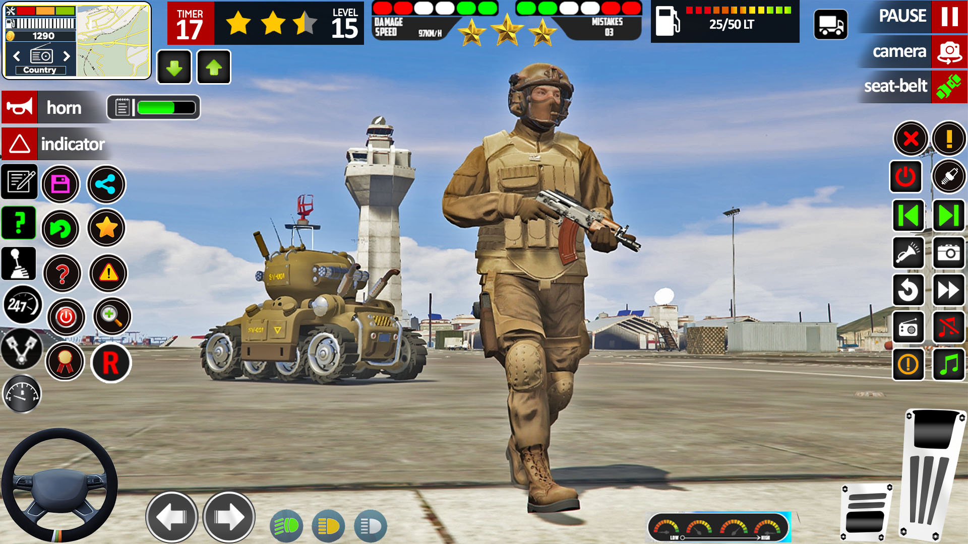 اسکرین شات 8 بازی Extreme Army Truck Sim War