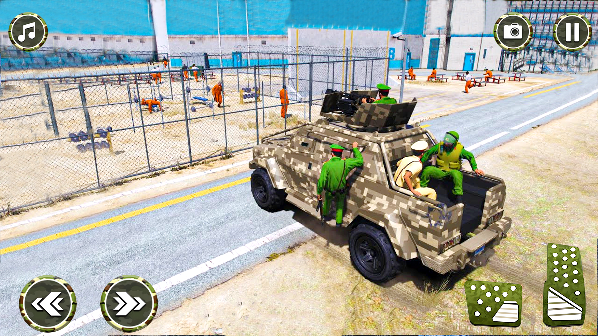 اسکرین شات 3 بازی US Army Truck Sim Vehicles