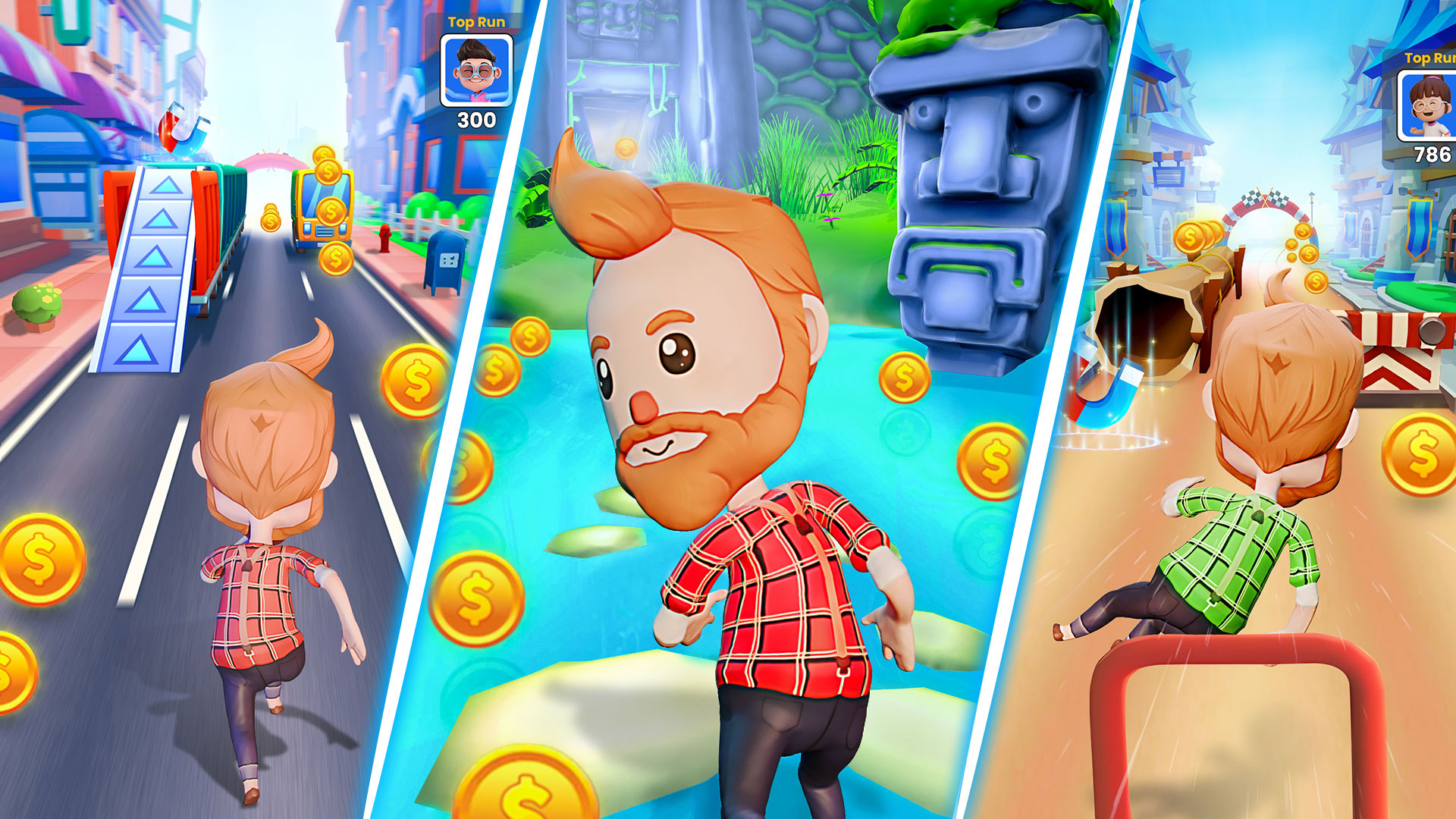 اسکرین شات 5 بازی Subway Runner Game