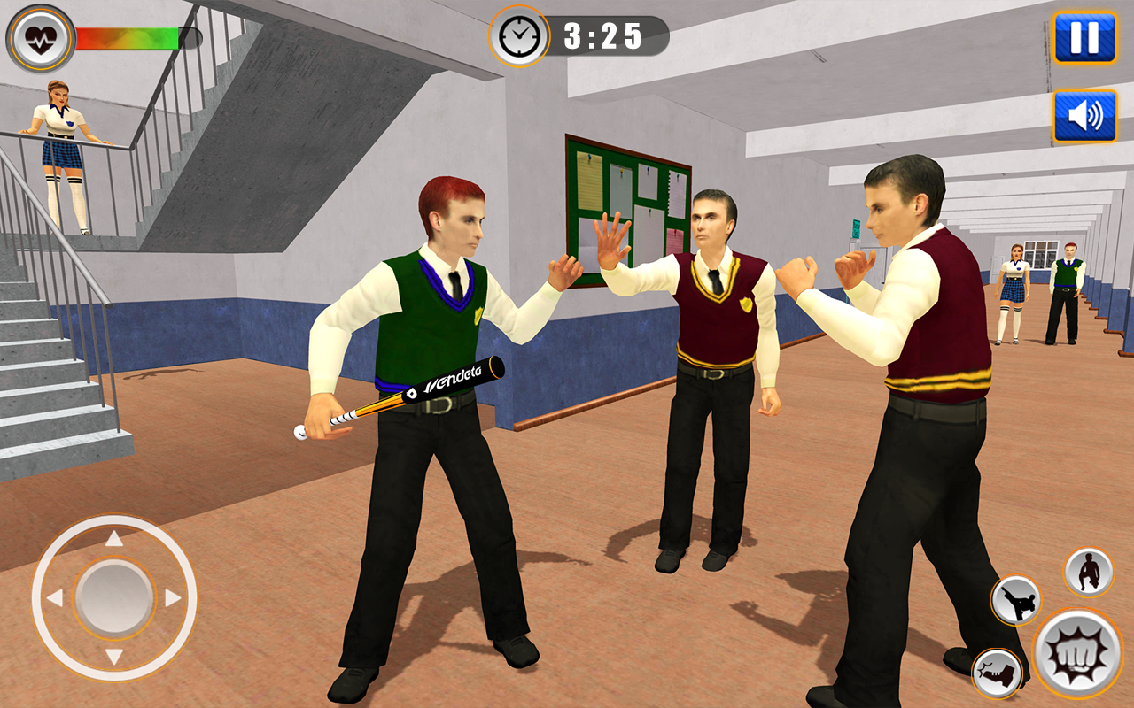 اسکرین شات 1 بازی High School Gangster Life