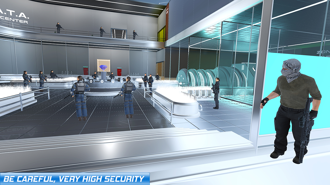 اسکرین شات 3 بازی Crime City Heist Thief Robbery- Bank Robbery Games