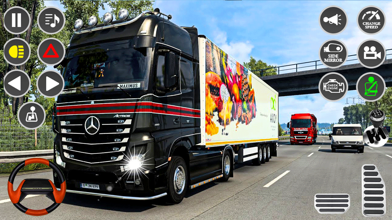 اسکرین شات 2 بازی Real Truck Parking Truck Drive