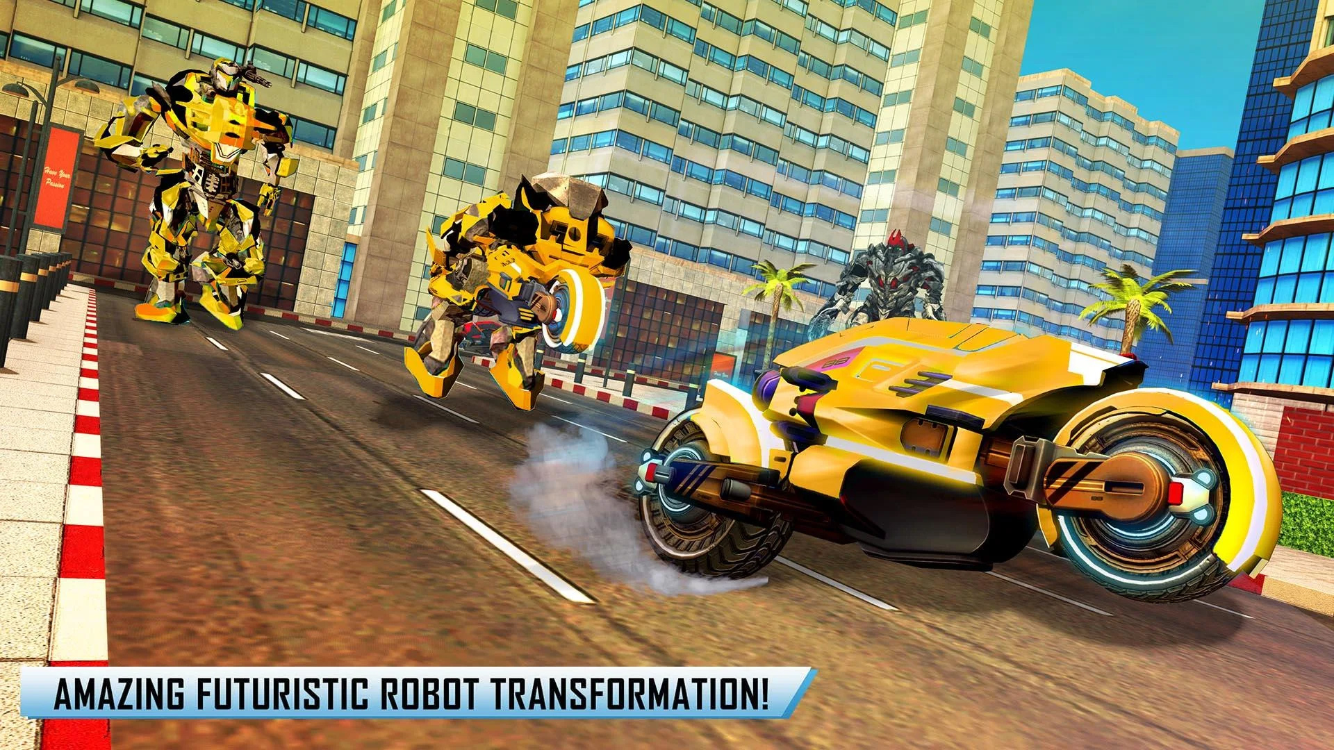 اسکرین شات 5 بازی War Robot Pigeon Car Games