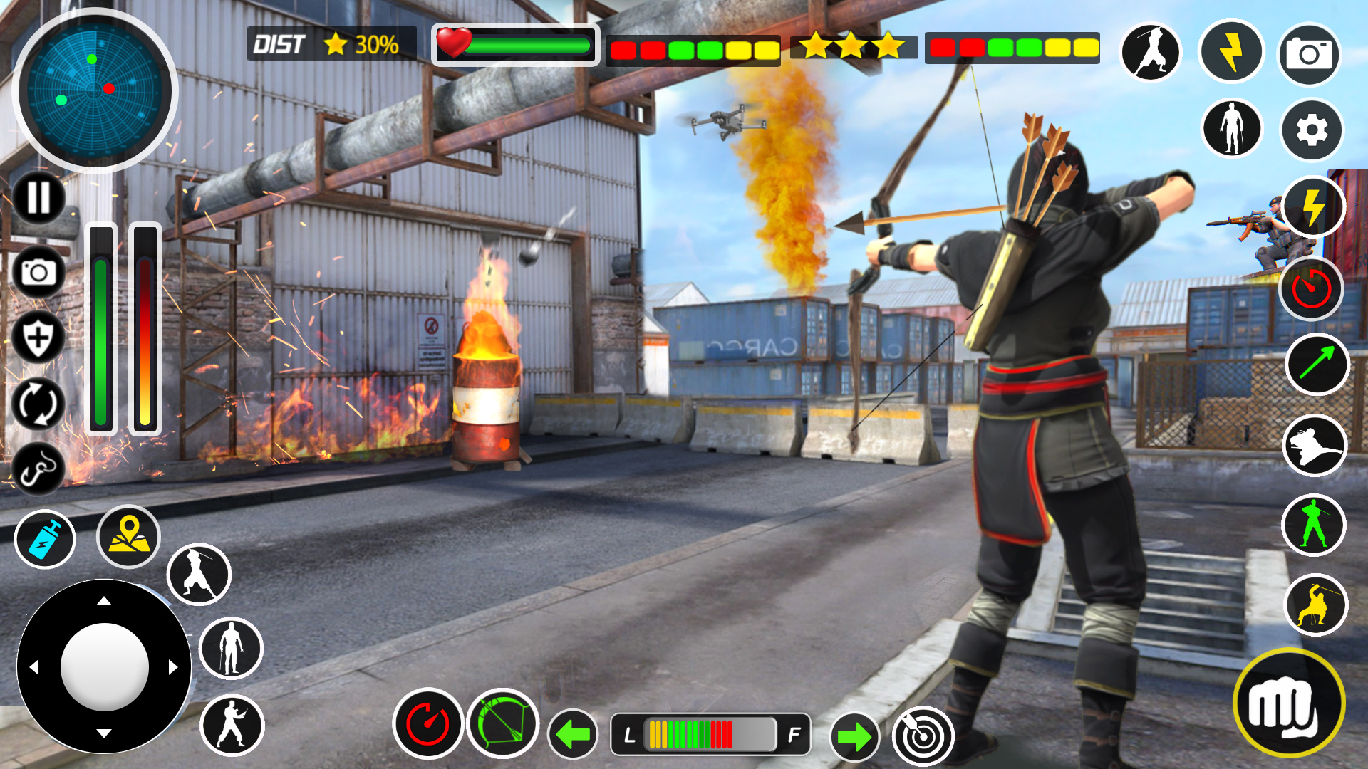 اسکرین شات 3 بازی Ninja Archer Assassin Shooter